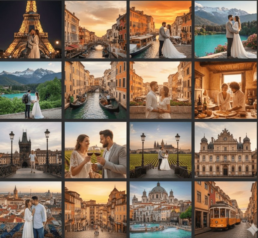 Avrupa’da Balayına Gidilecek Yerler